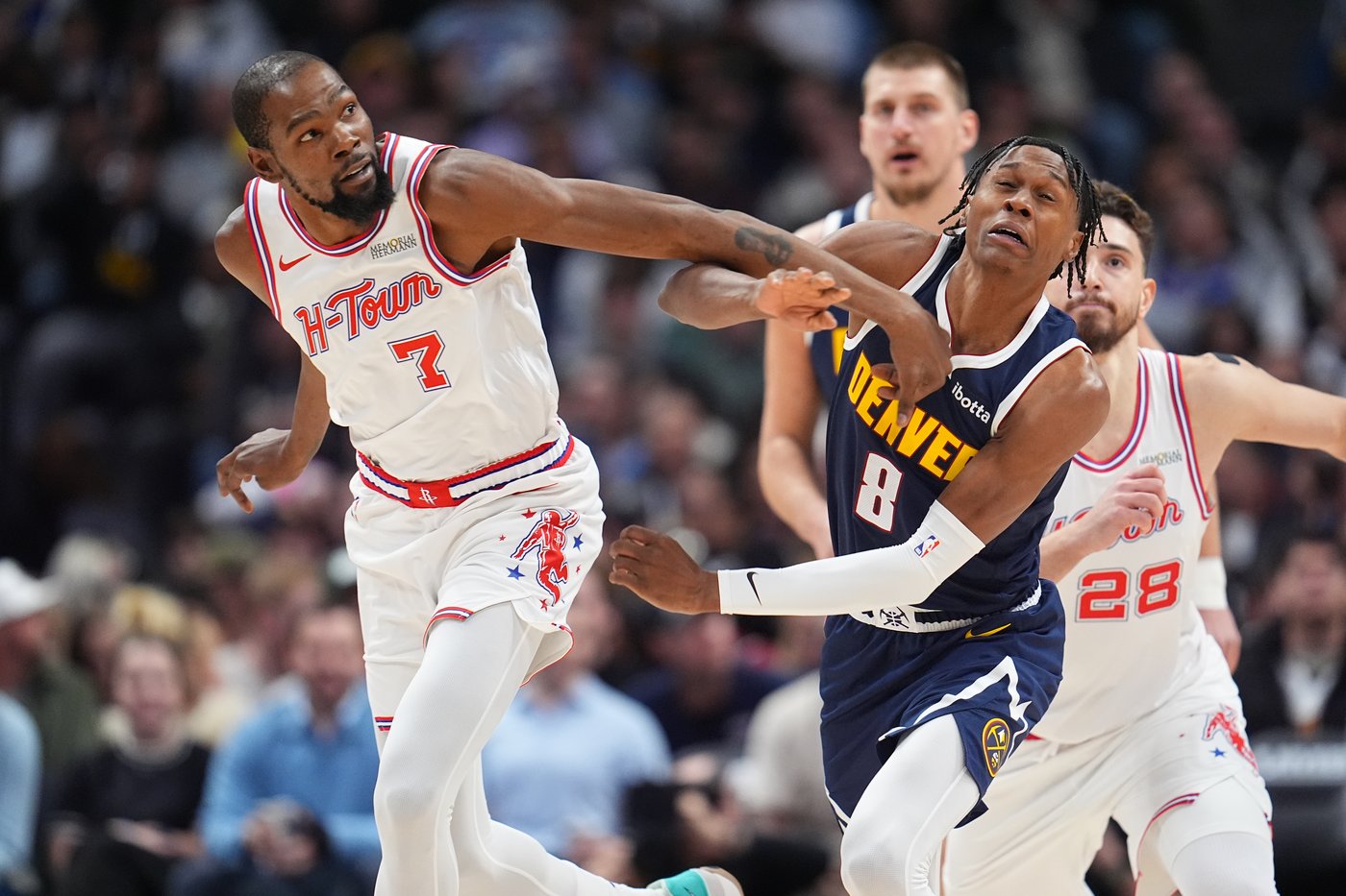 Nikola Jokic's 12th triple-double of the season leads Nuggets to 128-125 OT win over Rockets | iNFOnews.ca