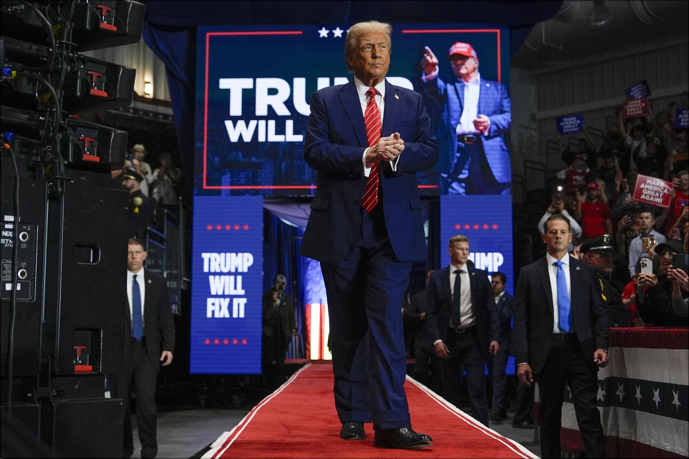 Donald Trump gambles with late-stage trips to Democratic New Mexico and Virginia | iNFOnews.ca