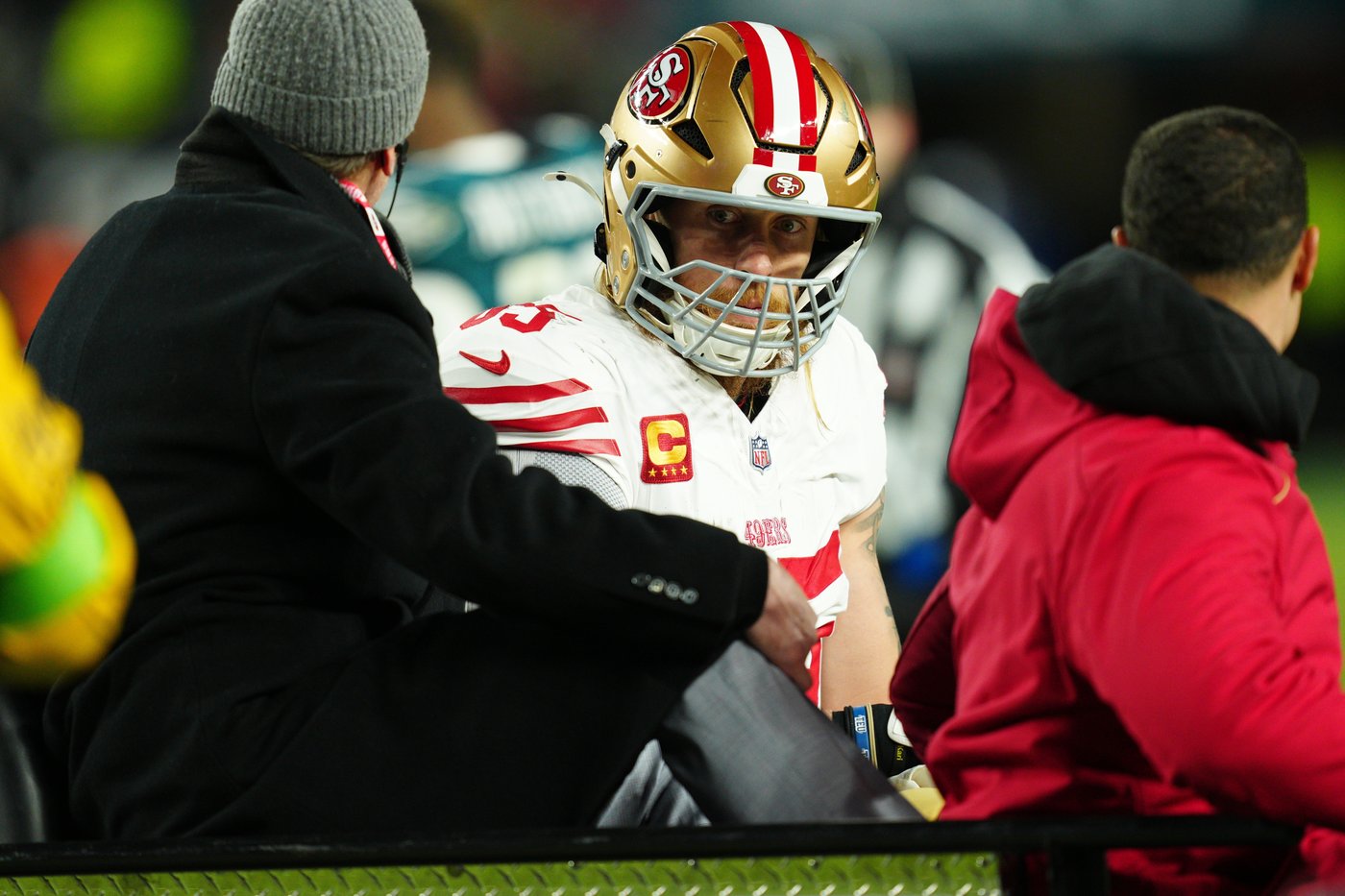 49ers' George Kittle tears Achilles tendon in playoff win over Eagles | iNFOnews.ca