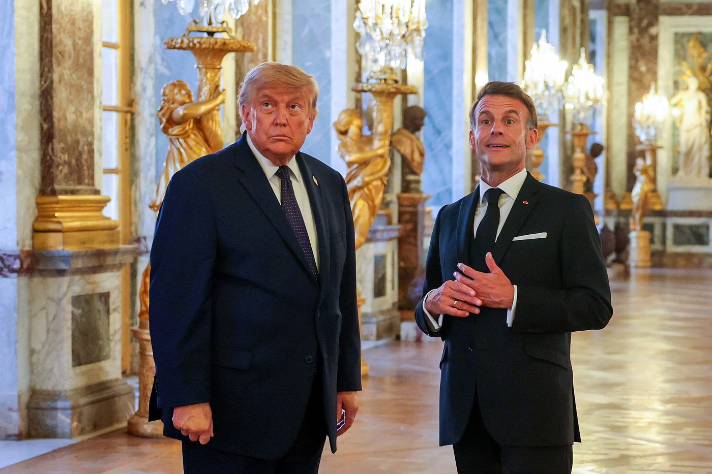 How a Versailles dinner became the stage for Trump's surprise Iran deal signing | iNFOnews.ca