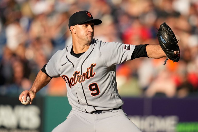 Tigers' pitcher Jack Flaherty leaves after 3 innings because of left leg discomfort | iNFOnews.ca