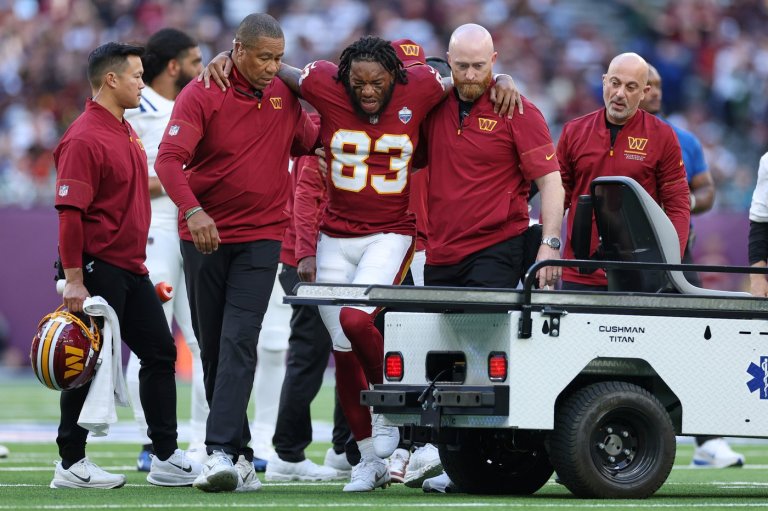 Commanders receiver Jaylin Lane has a fractured and dislocated left ankle, AP source says | iNFOnews.ca