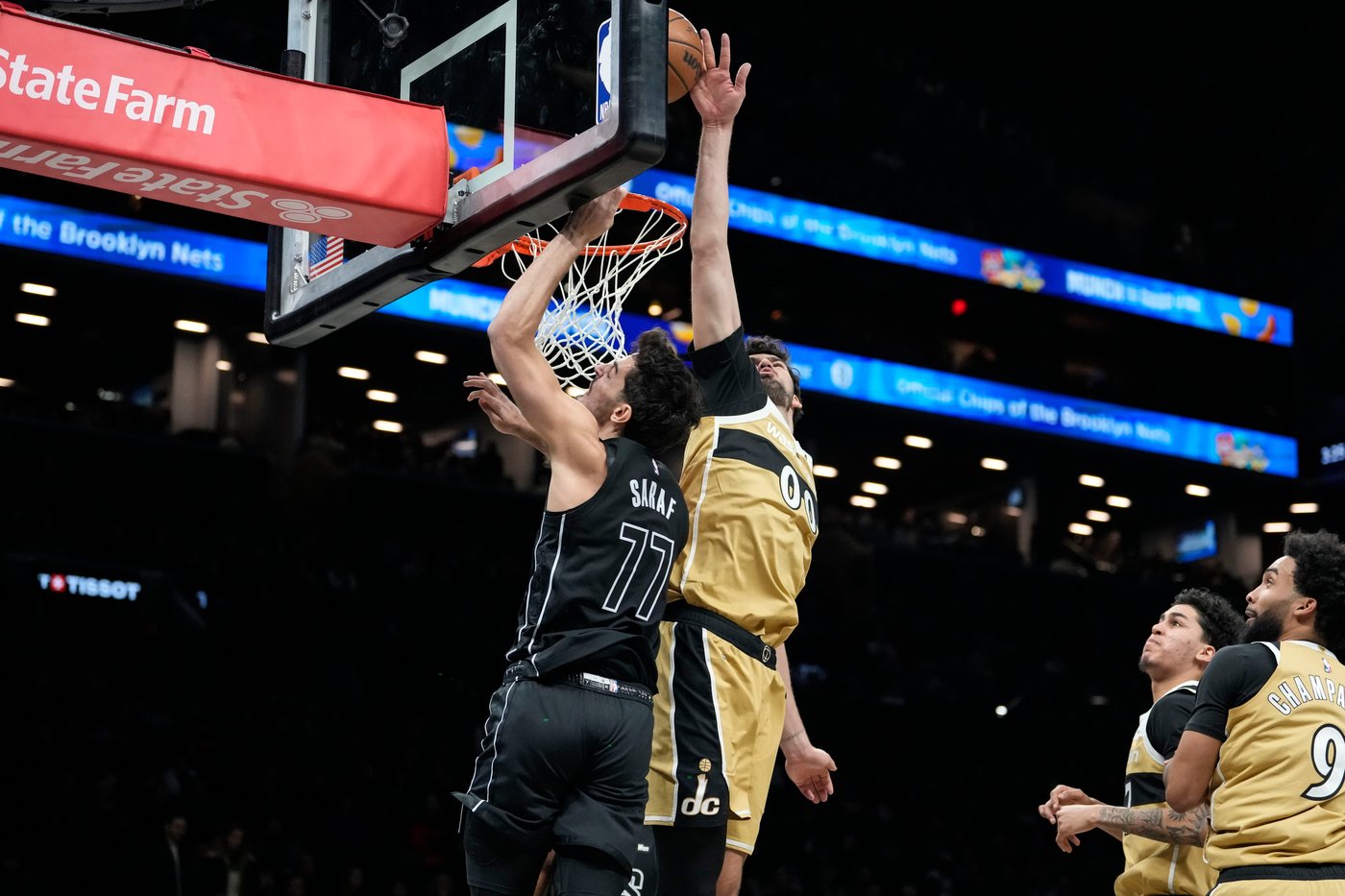Nets score 80 points in the first half and beat the short-handed Wizards 127-113 | iNFOnews.ca