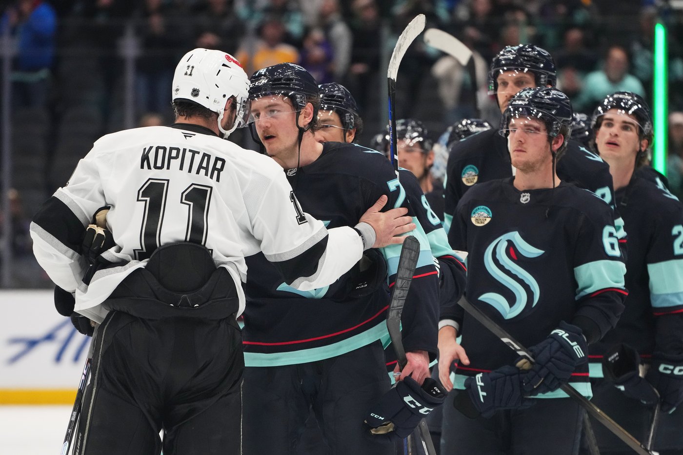 Quinton Byfield scores twice and Kings secure playoff spot with 5-3 win over Kraken | iNFOnews.ca Quinton Byfield scores twice and Kings secure playoff spot with 5-3 win over Kraken | iNFOnews.ca