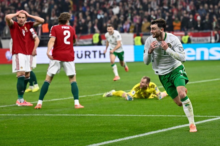 Troy Parrott hat trick as Ireland reaches World Cup playoffs after stunning comeback against Hungary | iNFOnews.ca