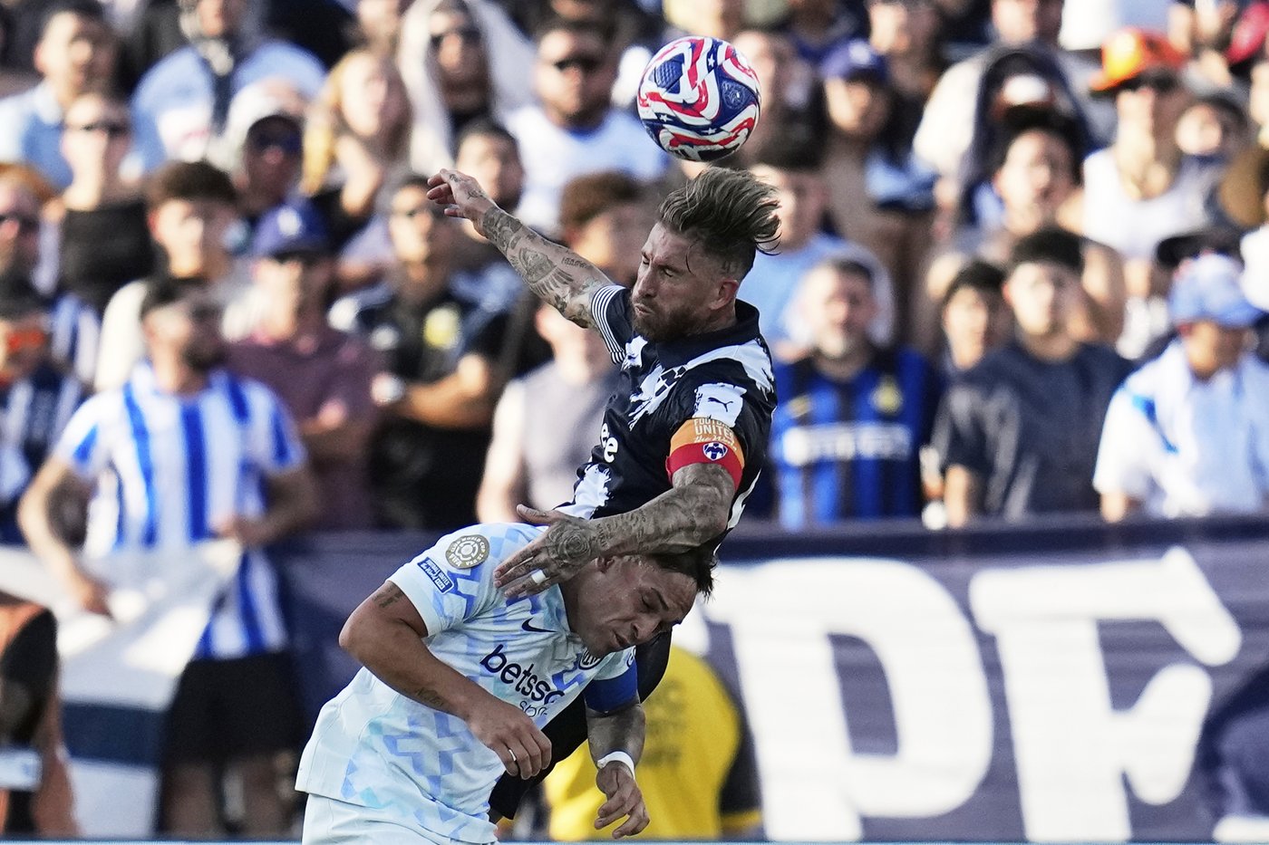Not slowing down at 39, Sergio Ramos soars and scores for Monterrey at the Club World Cup | iNFOnews.ca