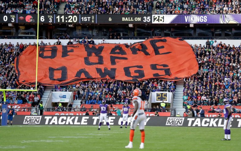Mind the gap: British fans of Cleveland Browns know the risks but stay loyal to hard-luck underdog | iNFOnews.ca