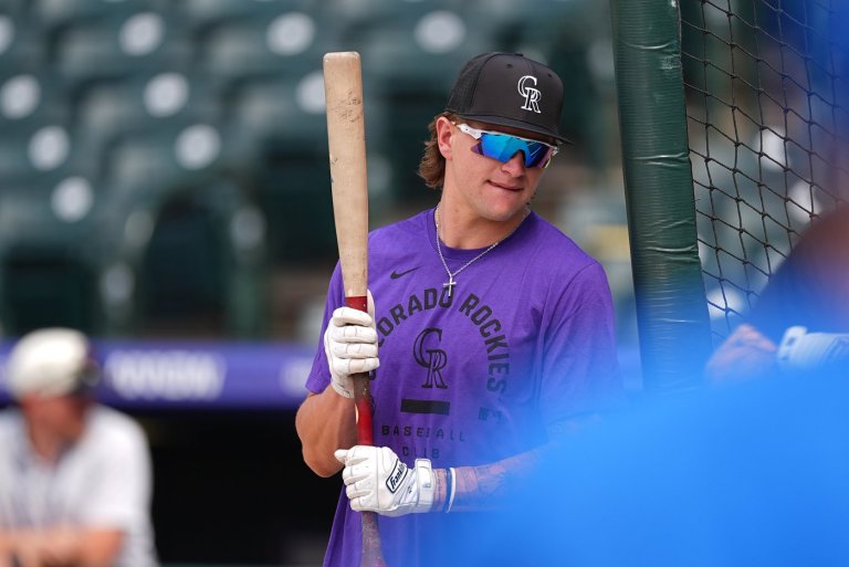 Fearless speedster Cole Carrigg makes Rockies debut, plays with 'hair on fire,' manager says | iNFOnews.ca