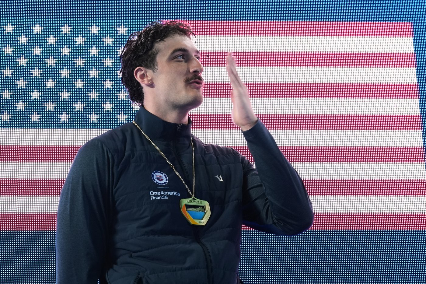 From Indiana U operations desk to Pan Pacs podium: Van Mathias’ 4-medal breakout in the pool | iNFOnews.ca