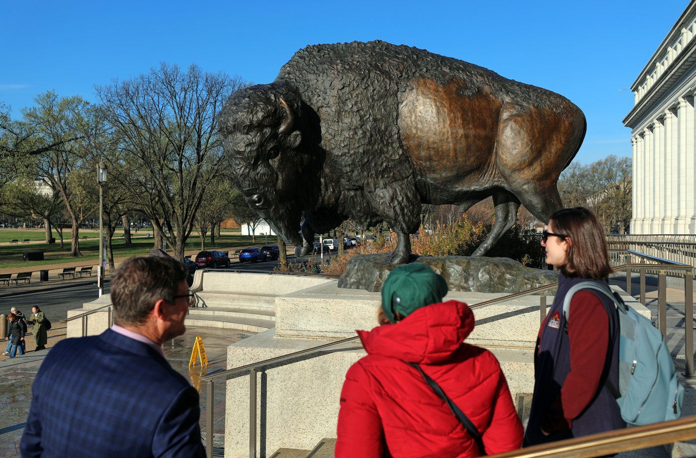 America's official mammal, the bison, gets a bronze tribute for the country's 250th birthday | iNFOnews.ca