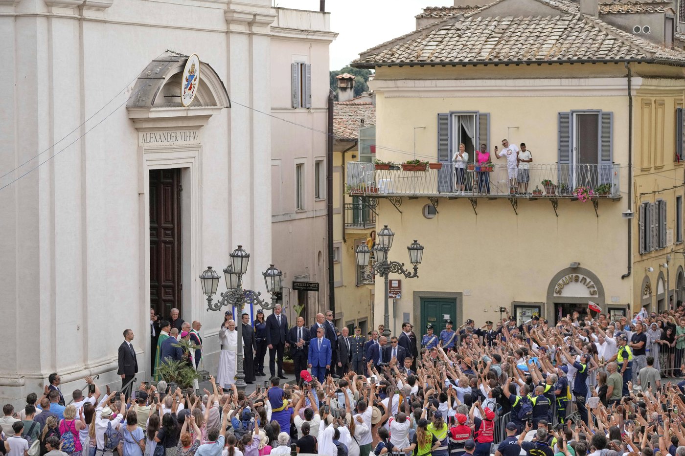 Pope celebrates Mass in parish church with special ties to his Augustinian order | iNFOnews.ca