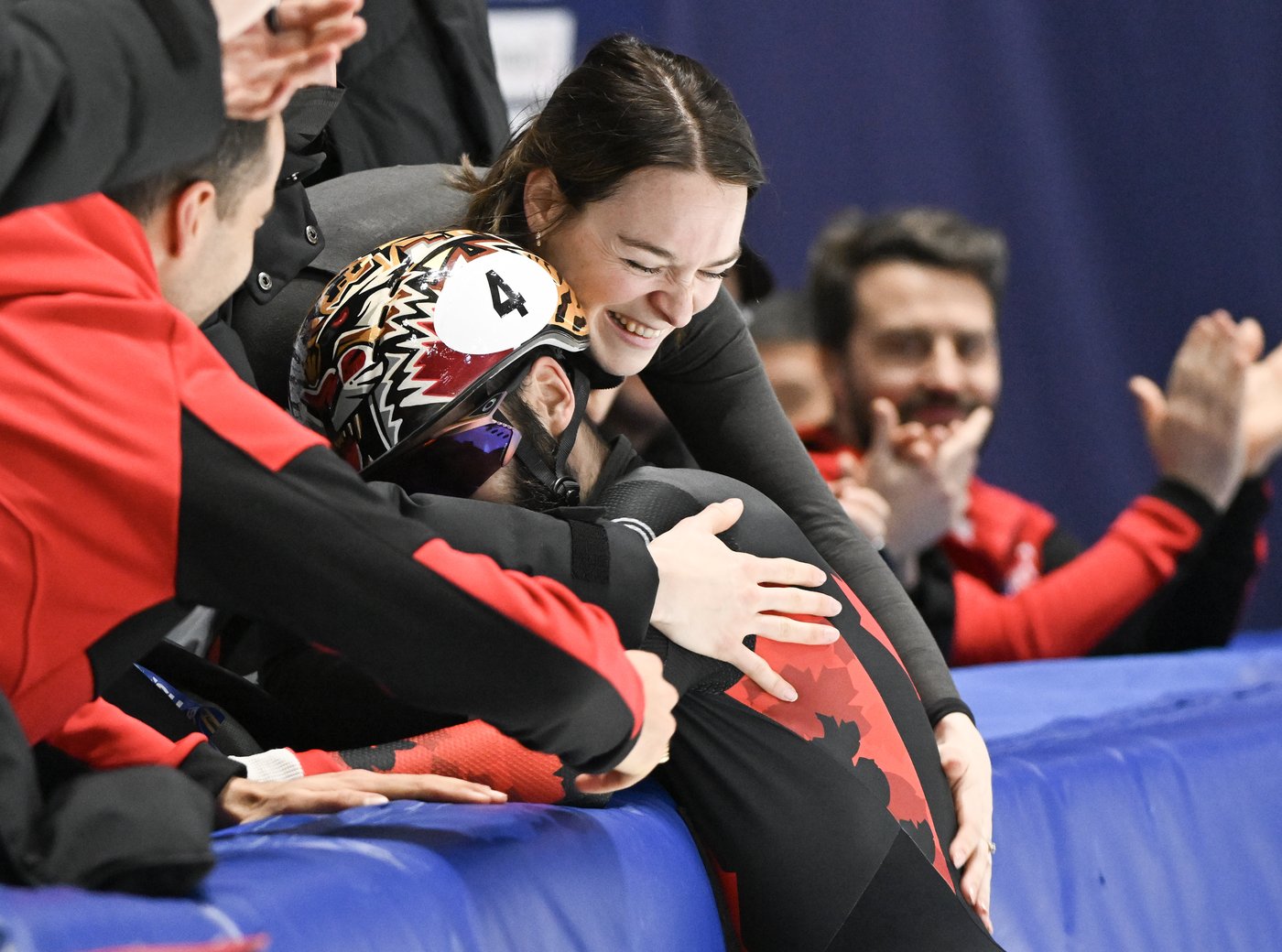 Canada's Steven Dubois wins 500-metre gold at world short track championships | iNFOnews.ca