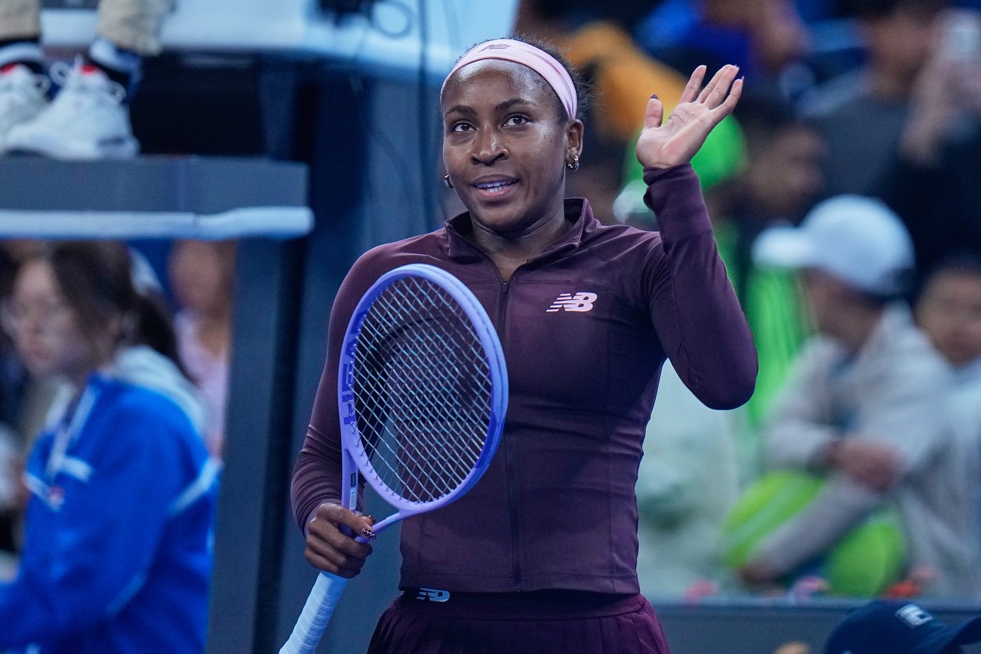 Gauff says an 'insane' wave of racist abuse followed a disputed point at China Open | iNFOnews.ca