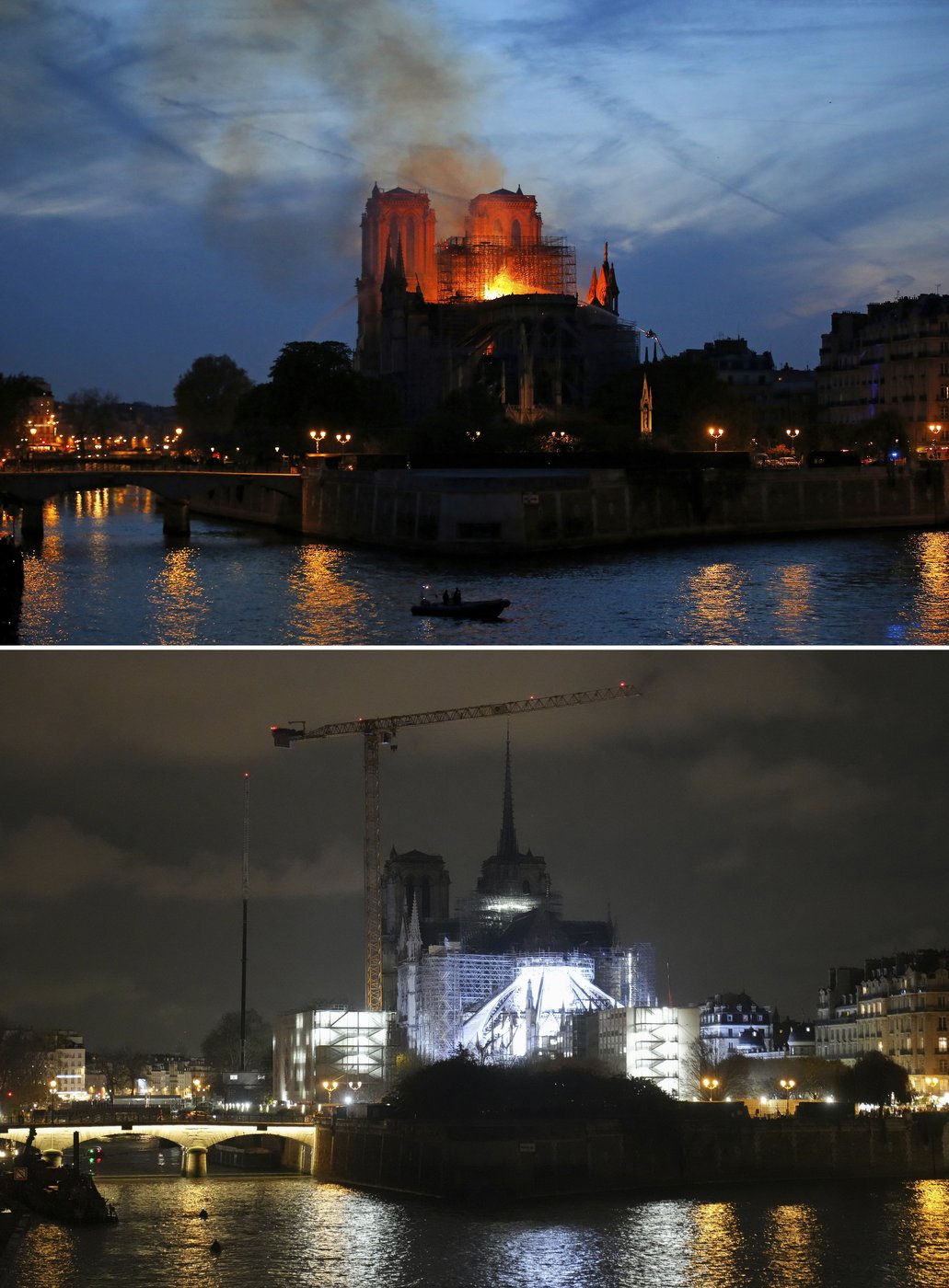 AP PHOTOS: Then and now, Notre Dame Cathedral's rebirth from fire | iNFOnews.ca