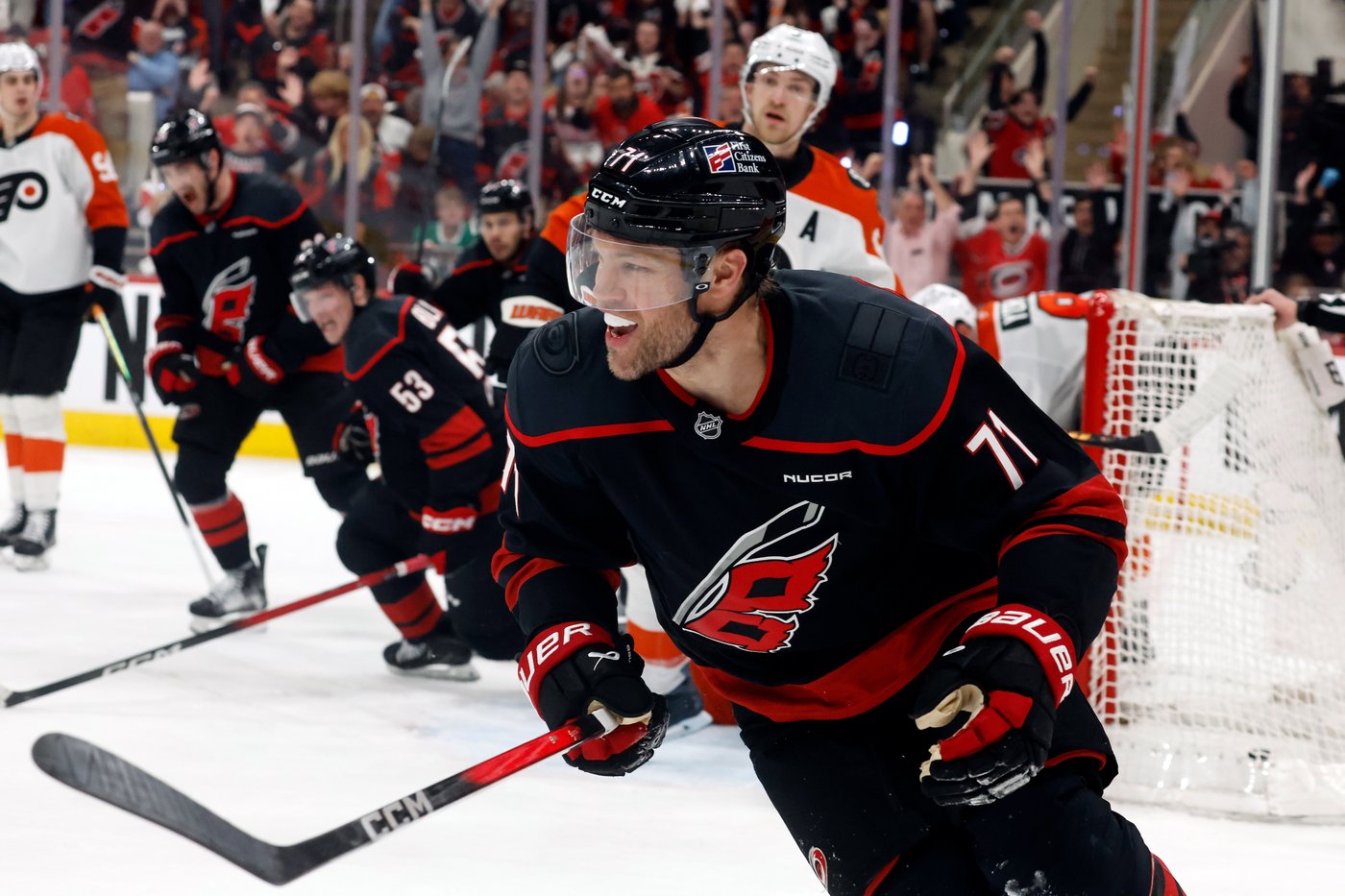Hurricanes overcome penalties, deficit to beat Flyers in OT for 2-0 lead in 2nd-round playoff series | iNFOnews.ca