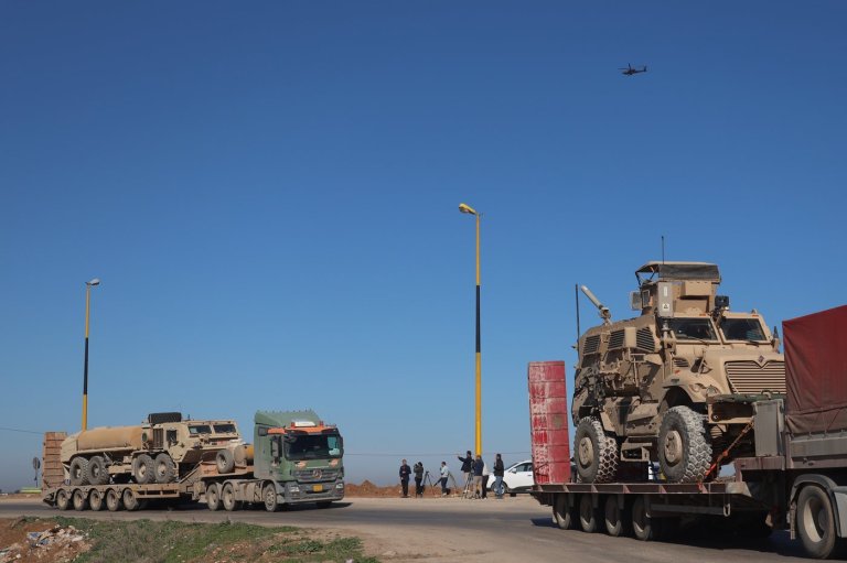 US military moves forces and equipment out of northeast Syria base | iNFOnews.ca
