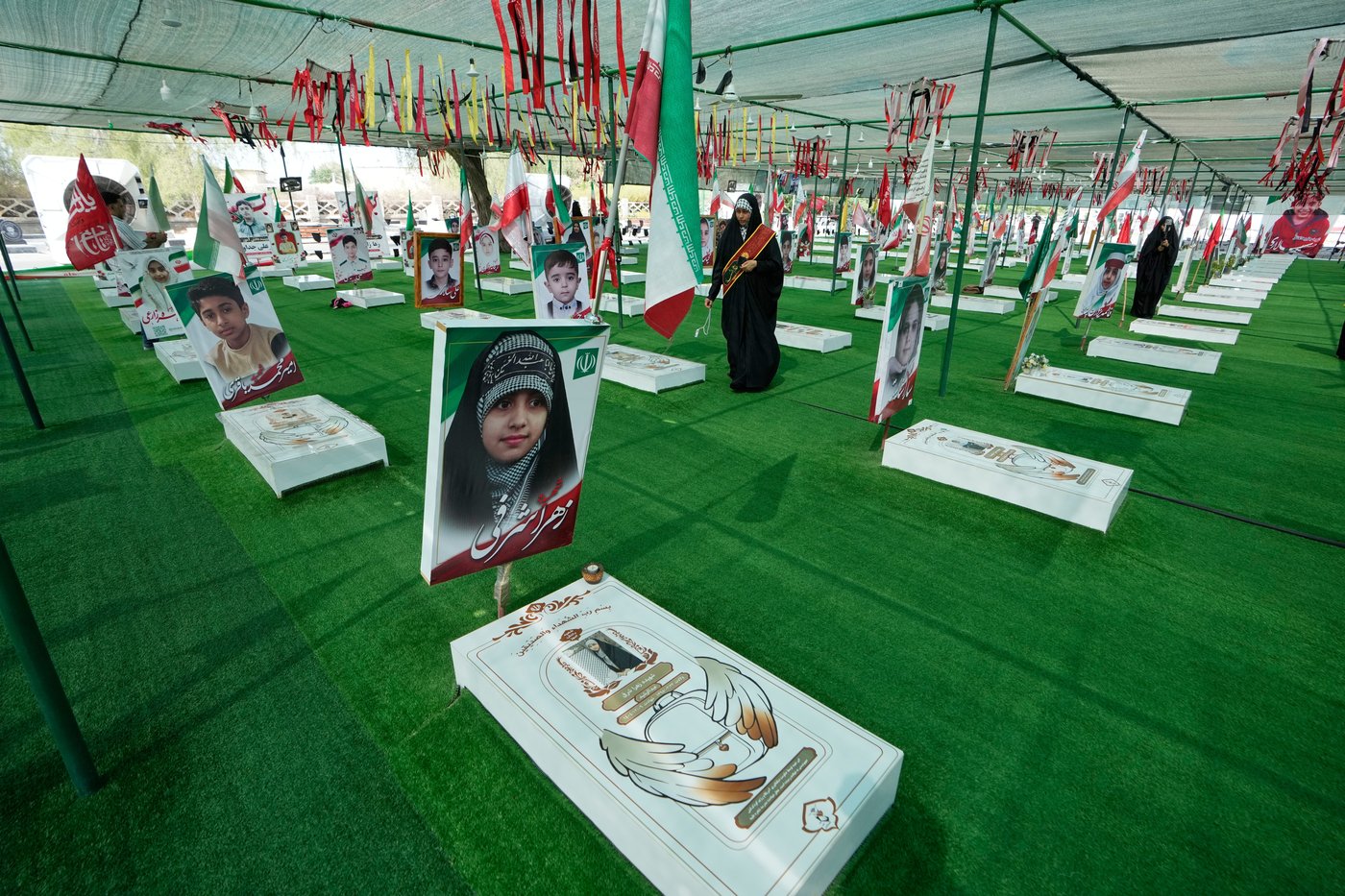 The Iranian school struck in the war's earliest attacks is now a memorial for children | iNFOnews.ca