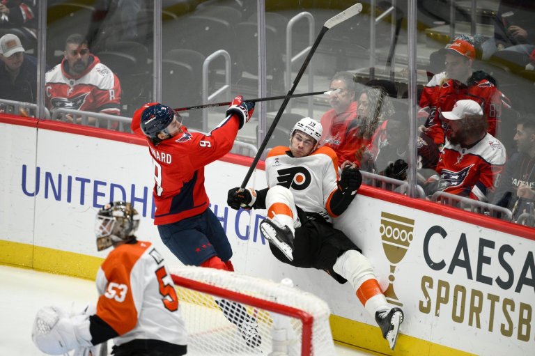 Alex Tuch scores twice as Capitals beat Flyers 5-2 | iNFOnews.ca