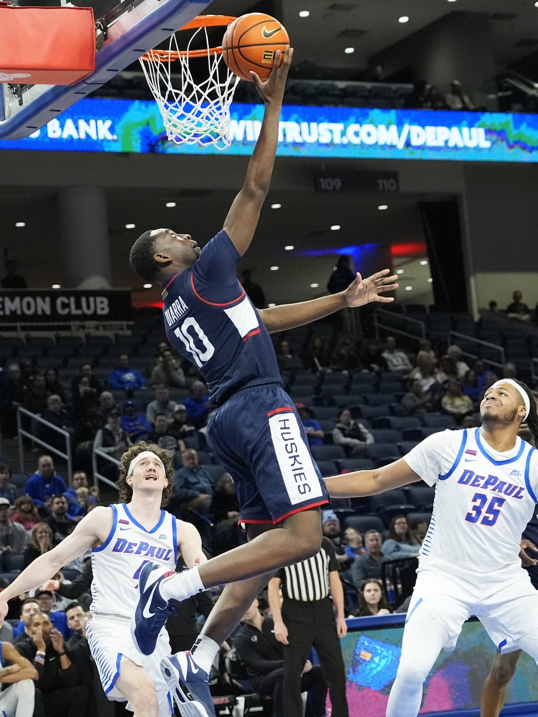 Solo Ball scores 22 points as No. 11 UConn beats DePaul 81-68 | iNFOnews.ca