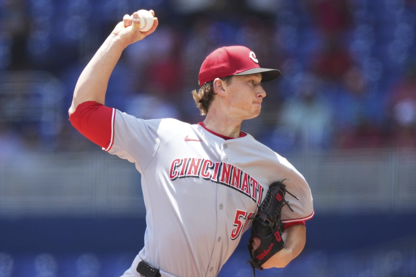 Wynns is a triple shy of the cycle, Singer strikes out 8 as Reds beat Marlins 5-2 | iNFOnews.ca Wynns is a triple shy of the cycle, Singer strikes out 8 as Reds beat Marlins 5-2 | iNFOnews.ca