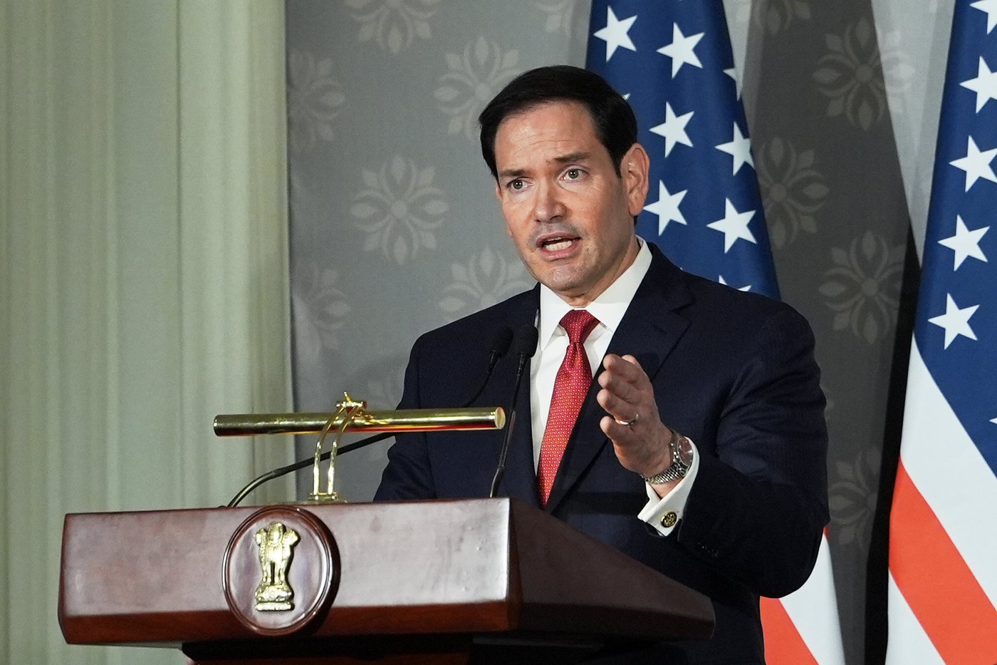 Rubio tries to tackle a trust deficit between Washington and Delhi on first official India trip | iNFOnews.ca