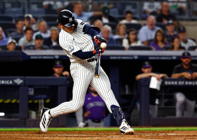 Rookie Lombard hits 1st career grand slam as the Yankees beat the Rockies 6-1 | iNFOnews.ca