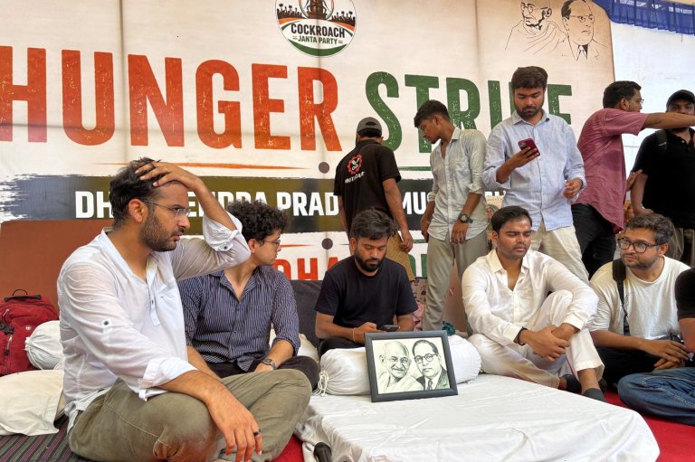 Indian police hospitalize an activist who's on a hunger strike for education reform | iNFOnews.ca