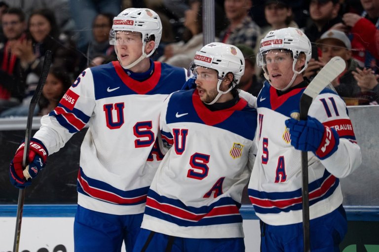 Defending champs US rebounds from a loss to Switzerland by beating Britain 5-1 at ice hockey worlds | iNFOnews.ca
