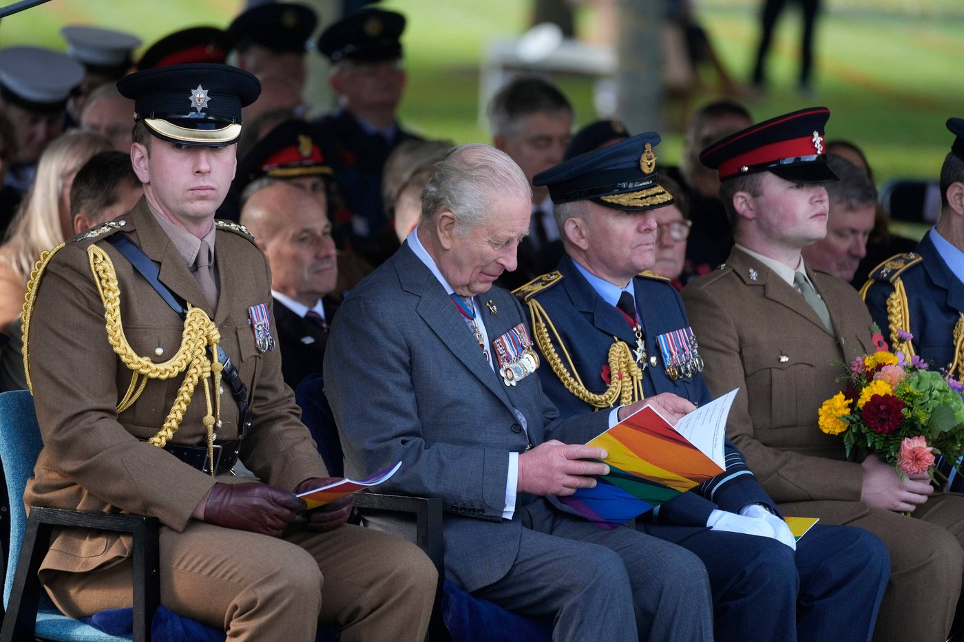 King Charles III dedicates Britain's first national memorial to LGBTQ+ troops | iNFOnews.ca