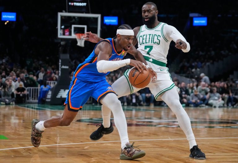 Brown scores 31 as Celtics rally to beat Thunder 119-109, snapping OKC’s 12-game win streak | iNFOnews.ca