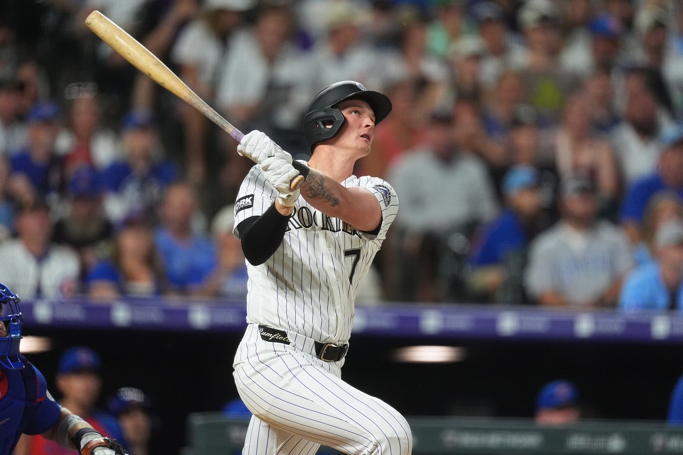 Thompson singles in winning run in 9th, Rockies beat Cubs 3-2 | iNFOnews.ca