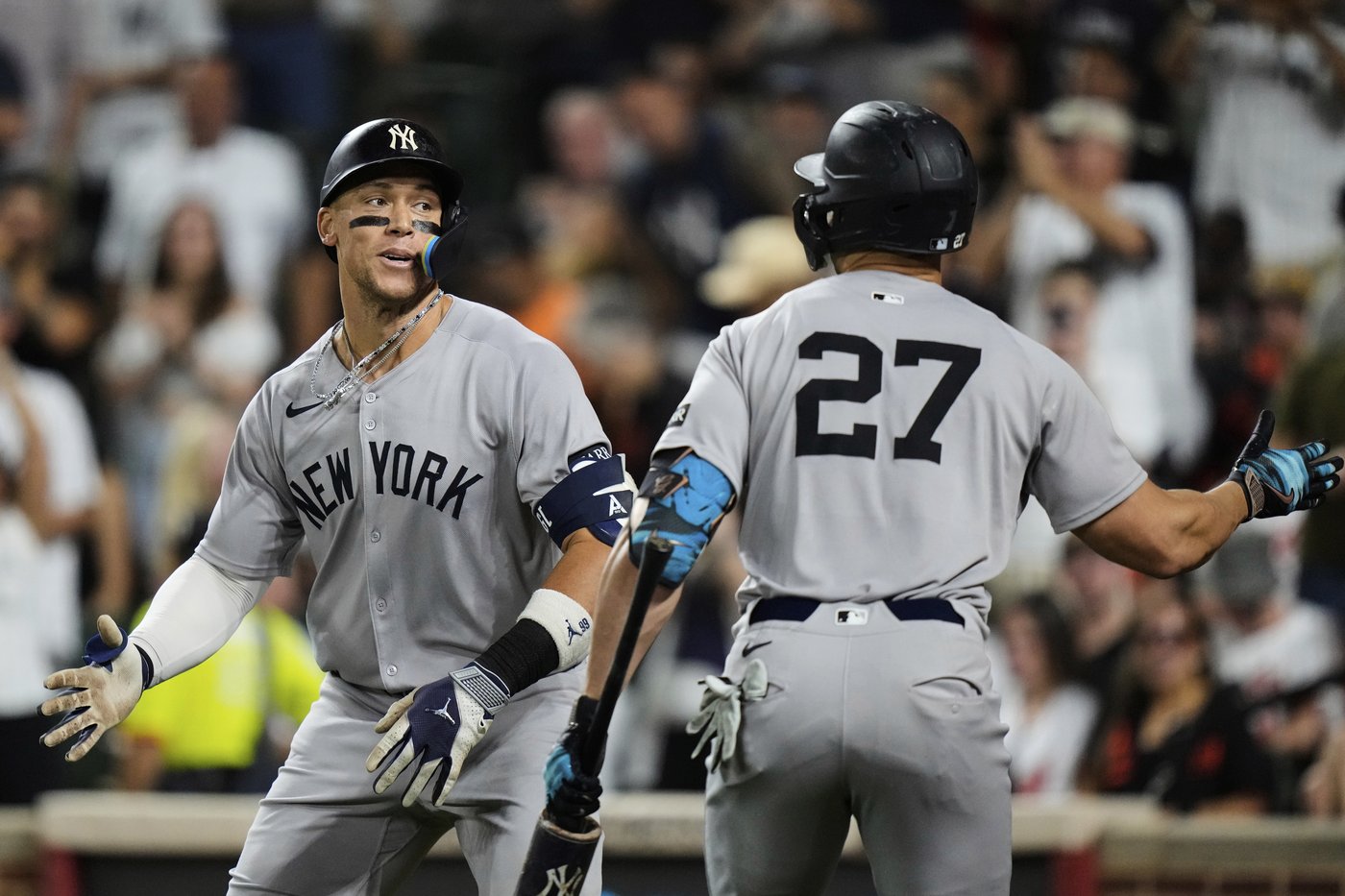 Judge hits 49th homer and Stanton smacks 3-run shot to lead Yankees past Orioles 6-1 | iNFOnews.ca Judge hits 49th homer and Stanton smacks 3-run shot to lead Yankees past Orioles 6-1 | iNFOnews.ca