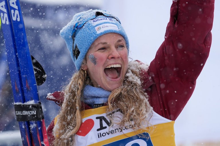 Jessie Diggins takes 12th after crash in final World Cup cross-country ski race of storied career | iNFOnews.ca