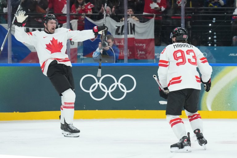 CP NewsAlert: Canada opens Olympic men's hockey tourney with 5-0 win over Czechia | iNFOnews.ca