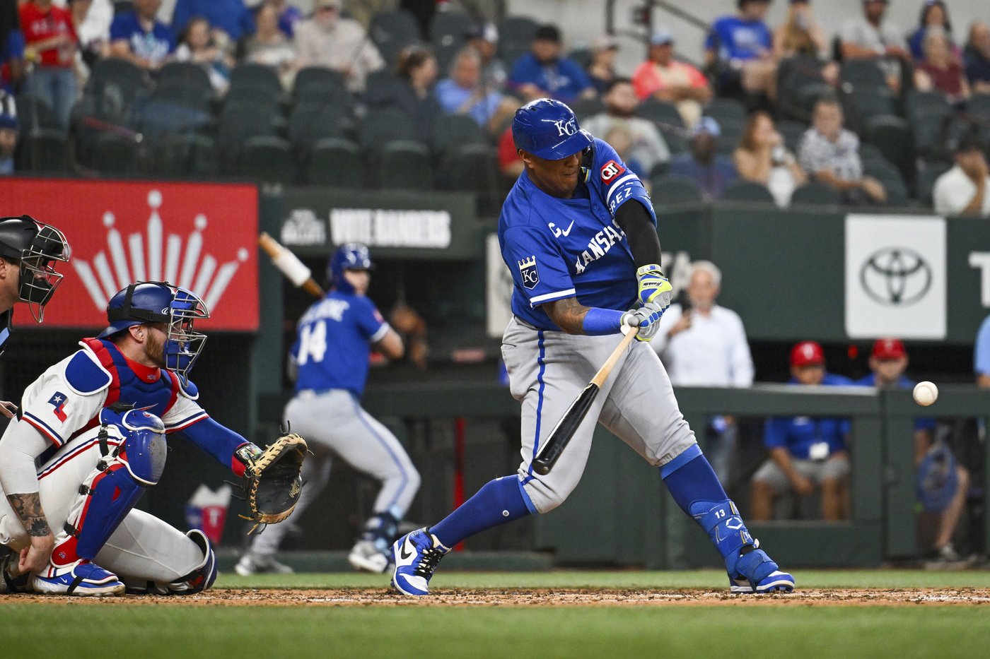Jac Caglianone goes deep twice for 1st homers in majors as Royals beat Rangers 4-1 | iNFOnews.ca Jac Caglianone goes deep twice for 1st homers in majors as Royals beat Rangers 4-1 | iNFOnews.ca