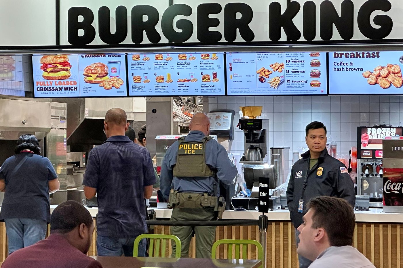 Photos show ICE agents at US airports where the partial government shutdown triggered delays | iNFOnews.ca