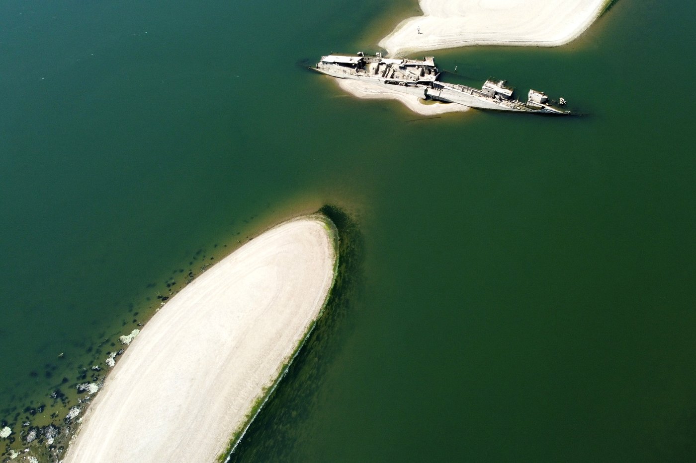 The Danube River's water is dropping so low that World War II ships are emerging | iNFOnews.ca The Danube River's water is dropping so low that World War II ships are emerging | iNFOnews.ca