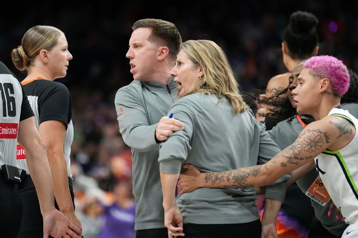 Lynx coach Cheryl Reeve blasts WNBA refs after Napheesa Collier hurt late in playoff loss | iNFOnews.ca