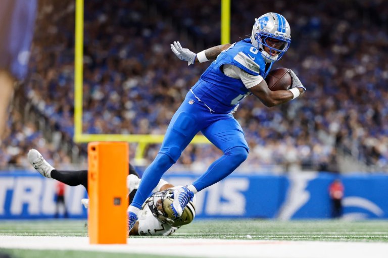 Lions hoping Jahmyr Gibbs can stay as productive despite losing backfield partner | iNFOnews.ca