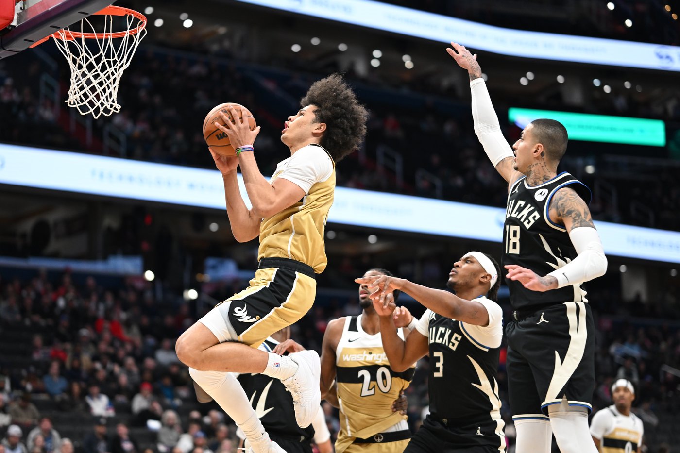 George, Sarr help Wizards outlast Bucks, playing without Antetokounmpo, 109-99 | iNFOnews.ca