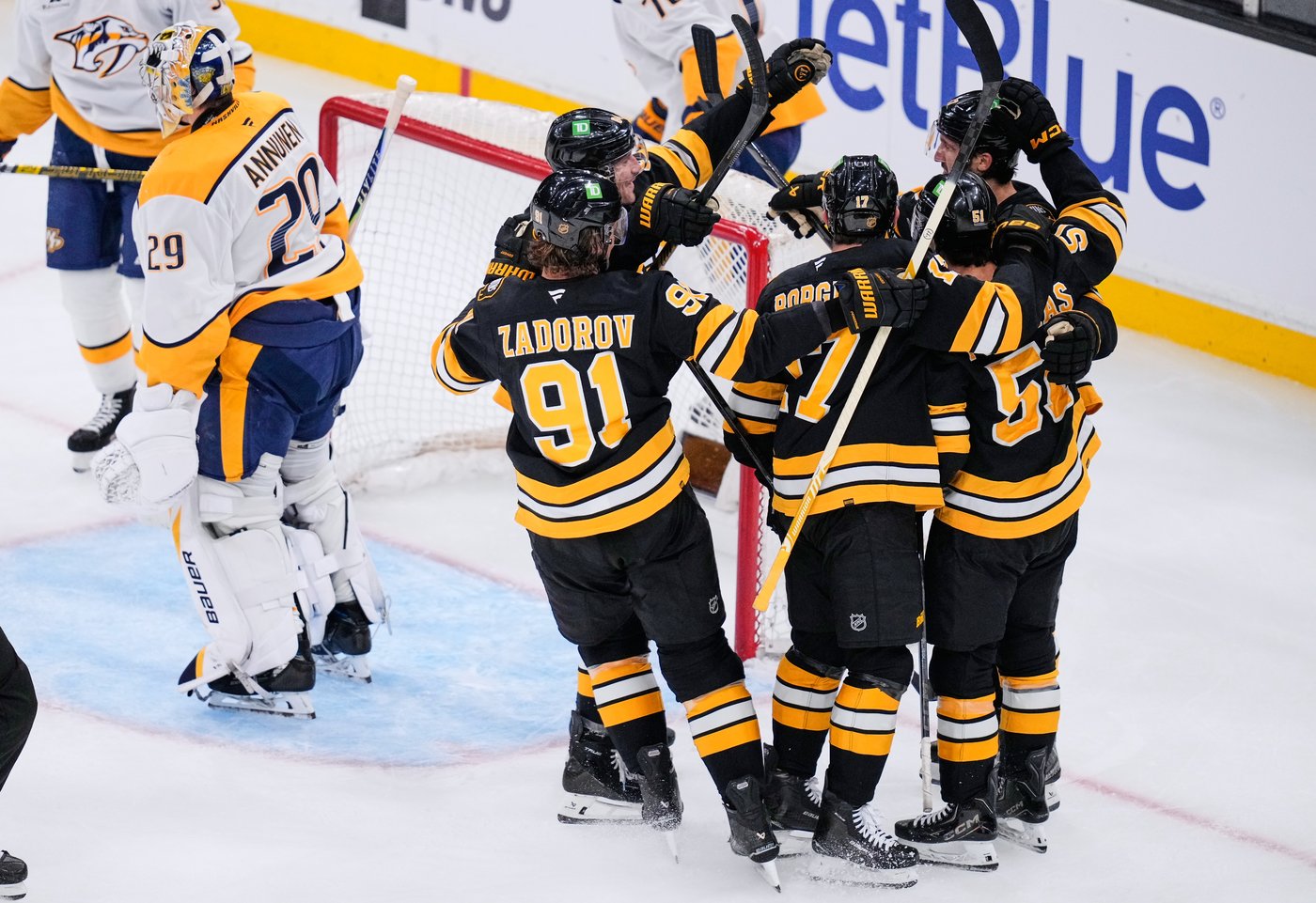 Michael DiPietro has first career shutout, David Pastrnak scores 2 as Bruins beat Predators 6-0 | iNFOnews.ca Michael DiPietro has first career shutout, David Pastrnak scores 2 as Bruins beat Predators 6-0 | iNFOnews.ca