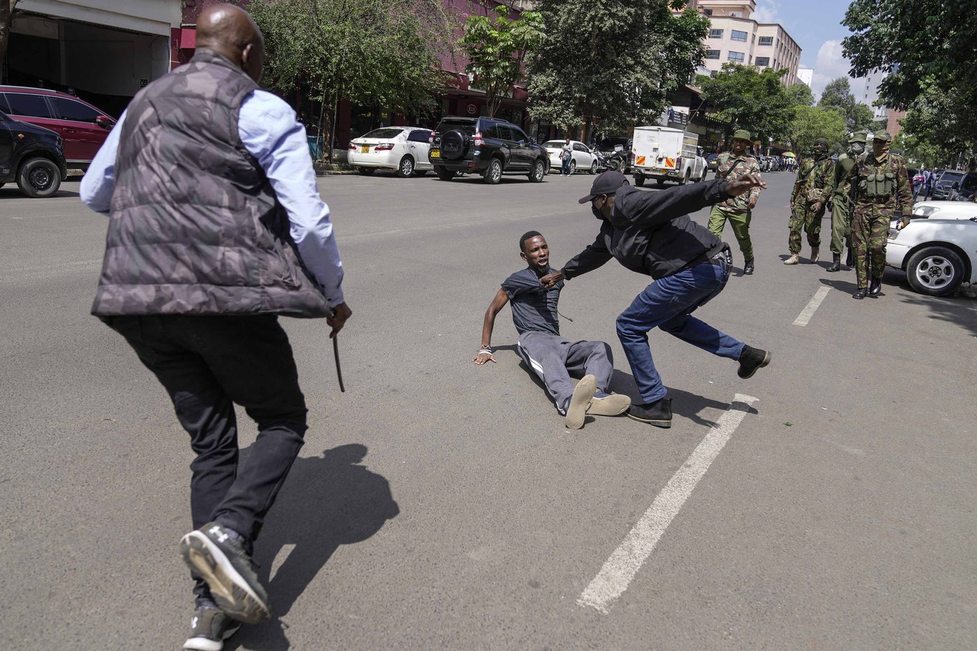 Police in Kenya hurl tear gas at protesters angry about gender-based violence | iNFOnews.ca