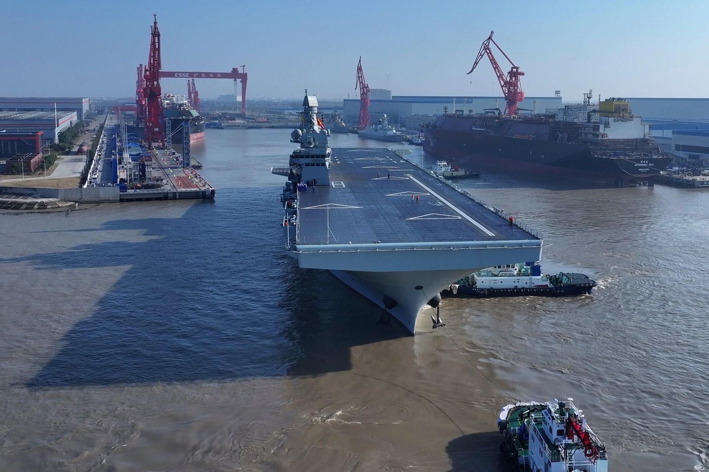 Fresh off commissioning new aircraft carrier, China starts sea trials of amphibious assault ship | iNFOnews.ca Fresh off commissioning new aircraft carrier, China starts sea trials of amphibious assault ship | iNFOnews.ca