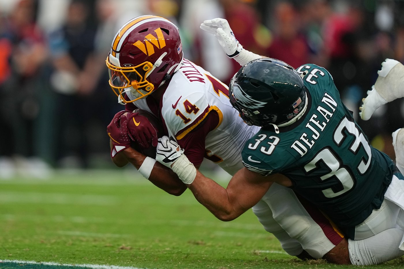 Pass protection and chunk plays hurt the Commanders, who still came close to an upset in Philly | iNFOnews.ca