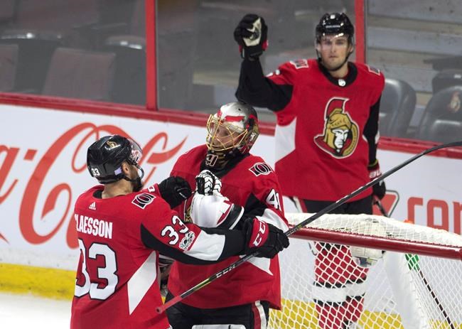 Mark Stone with goal and assist, Senators bounce back to beat Red Wings 3-1 | iNFOnews.ca