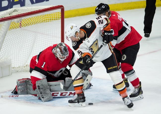 Karlsson scores OT winner in 600th career game as Senators edge Ducks 2-1 | iNFOnews.ca Karlsson scores OT winner in 600th career game as Senators edge Ducks 2-1 | iNFOnews.ca