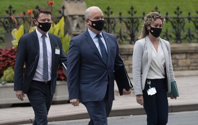 Tory leader O'Toole says he won't bar MPs from using private COVID-19 testing site | iNFOnews.ca