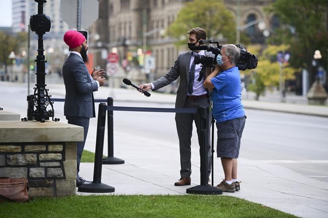 'I felt safe,' but others might not, NDP leader says of incident near Parliament | iNFOnews.ca