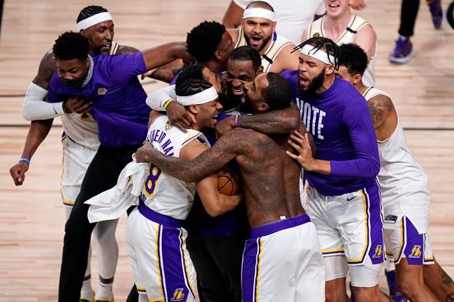 Los Angeles Lakers defeat Miami Heat in six games to win 17th NBA title all-time | iNFOnews.ca