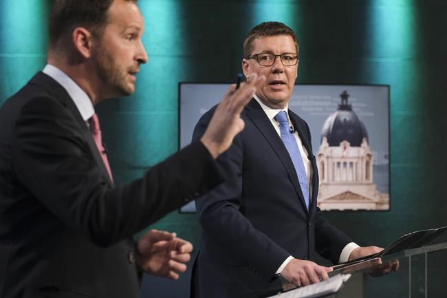 Party leaders in Saskatchewan focus on spending in civil election debate | iNFOnews.ca